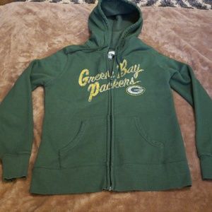Green Bay Packers Zip Up Hoodie